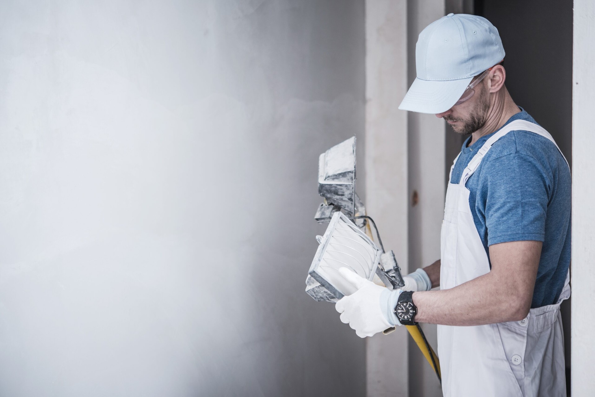 Interior house painters at work in a Phoenix, AZ home