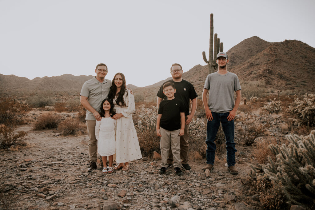 The Valley Wide Painting Pros team in the Arizona desert