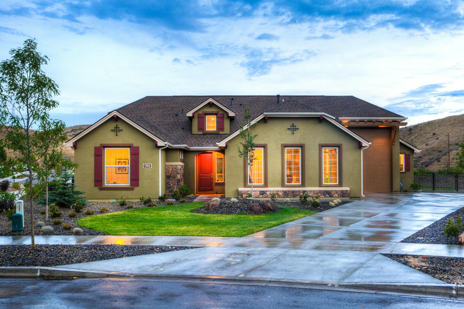Beautiful Arizona home exterior